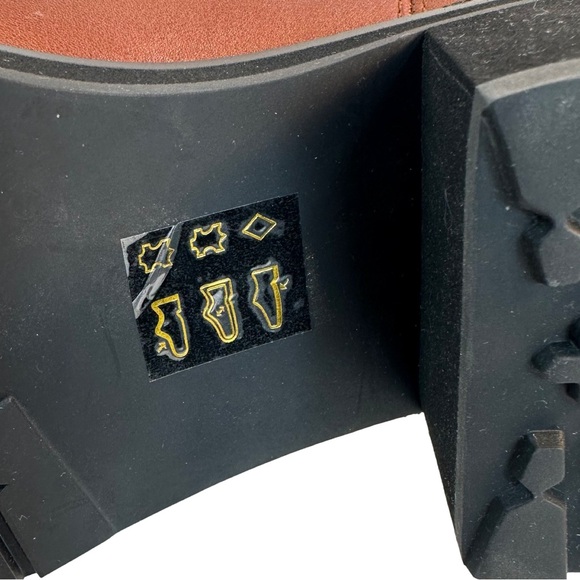 Madewell The Carina Platform Leather Chelsea Boot Color: Dried Maple Size:9 NWT - Picture 12 of 16